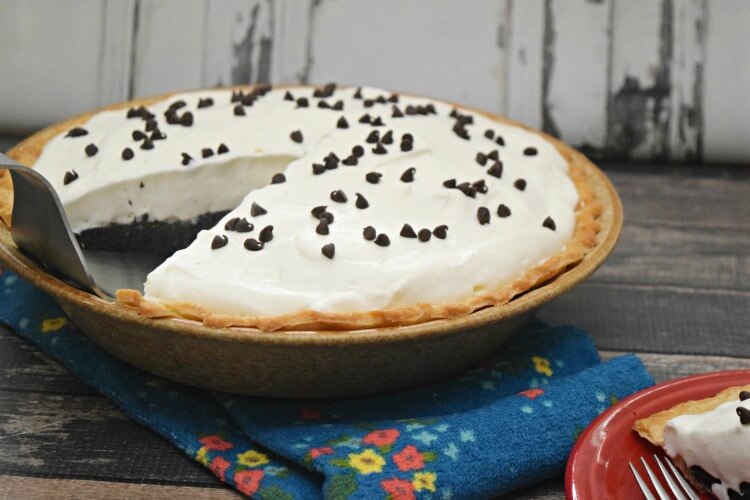 Hershey's Cocoa Cream Pie is a little extra work, but so worth it