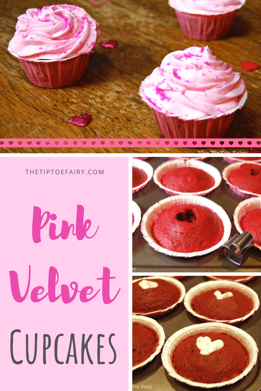 Pink Velvet Ice Cream with Cream Cheese Frosting Swirl - Cooking