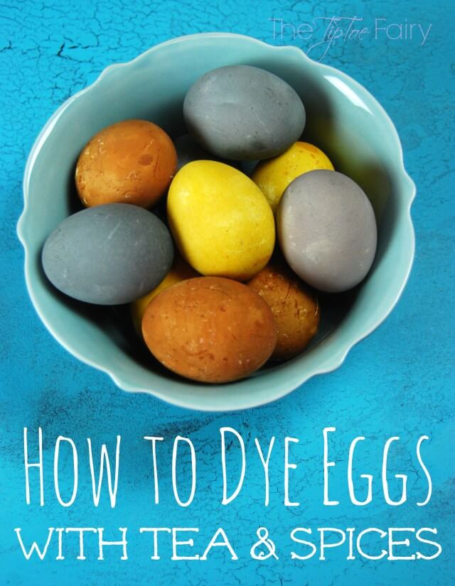 How to Dye Eggs with Tea & Spices