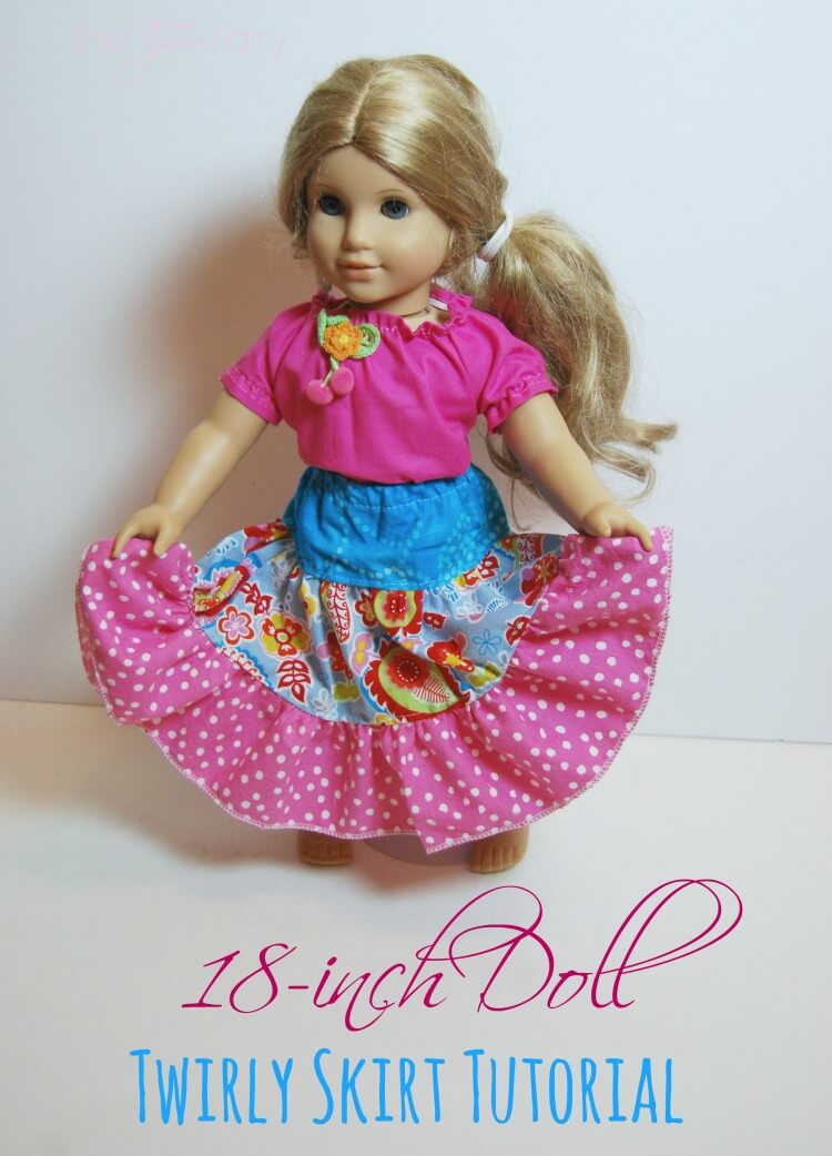 Make a Twirly Skirt for your Doll