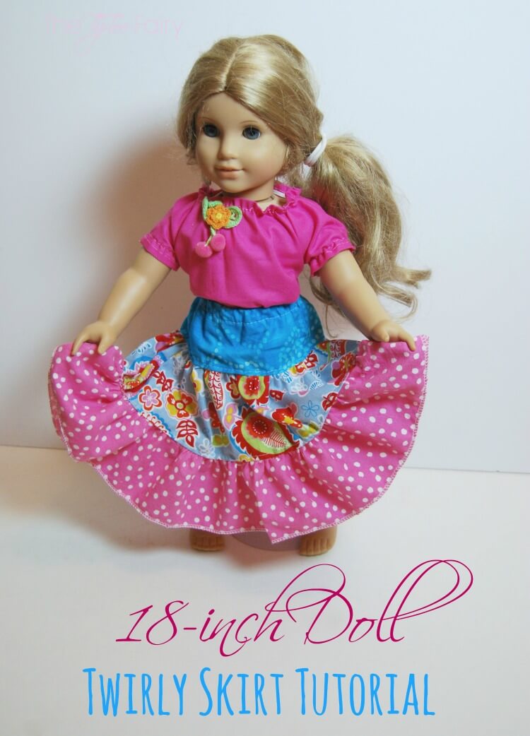 18-Inch Doll Skirt Tutorial, Blog