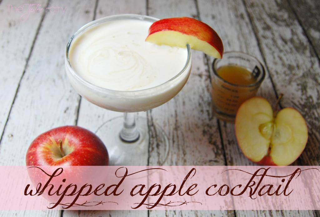 How to make a Whipped Apple Cocktail