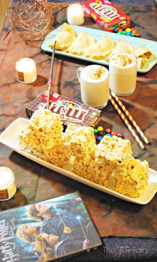 Harry Potter Butter Beer Popcorn for movie watching