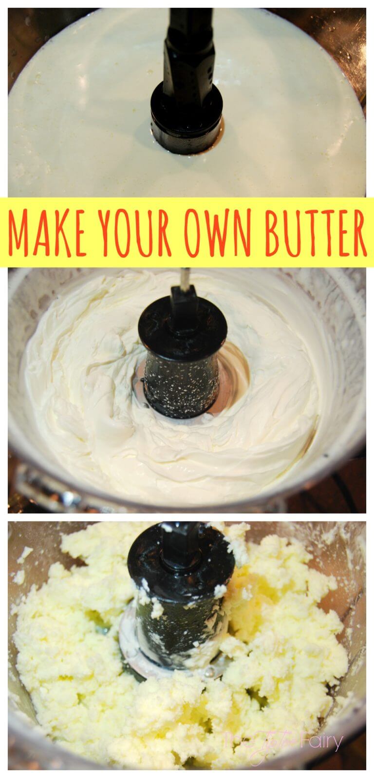 Make Your Own Butter | The TipToe Fairy