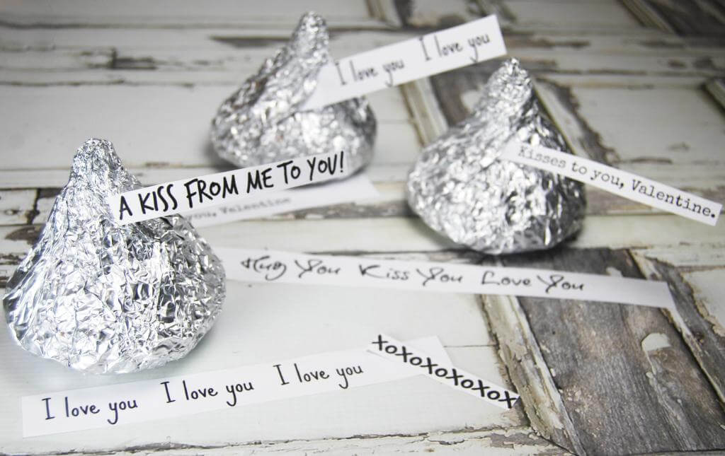 Rice Krispies Treat Kisses + {Free Valentine's Day Printables!} | The ...