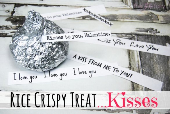 Rice Krispies Treat Kisses + {Free Valentine's Day Printables!} | The ...