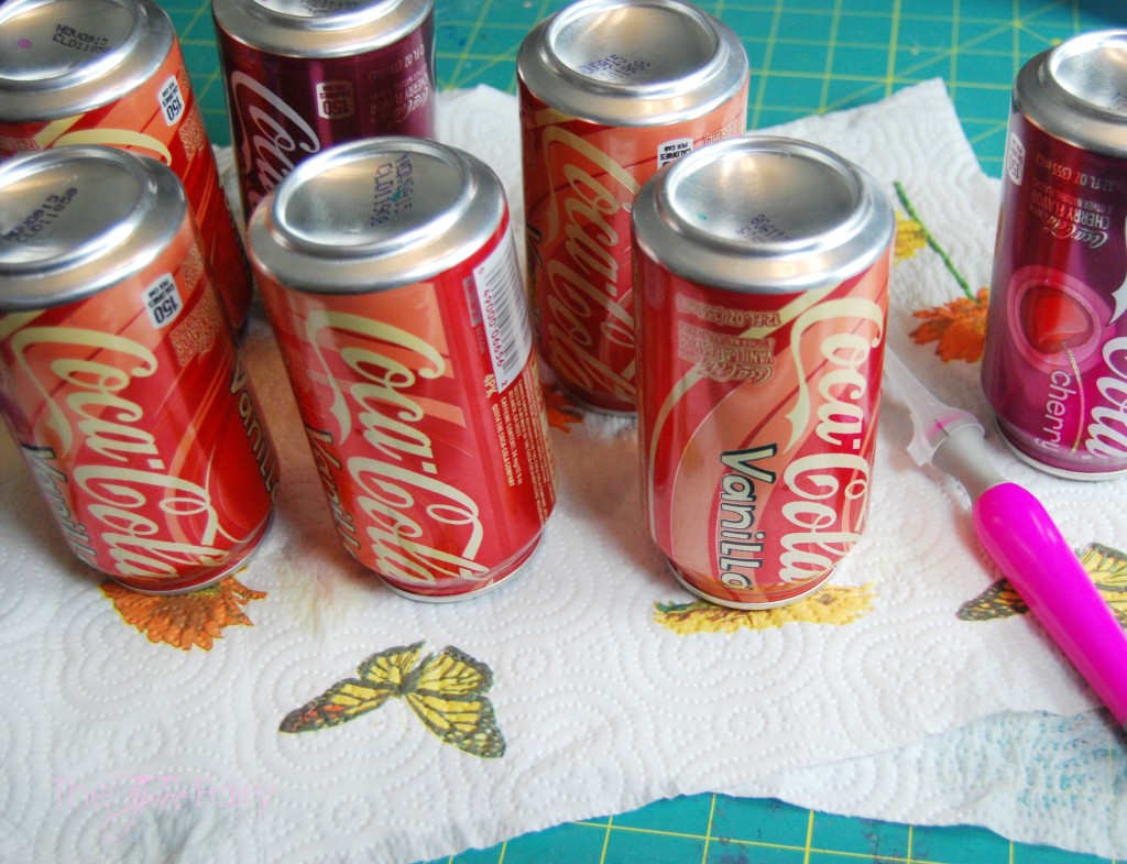 Upcycle your soda cans into a Flower Wreath! Super easy and fun! | The TipToe Fairy 