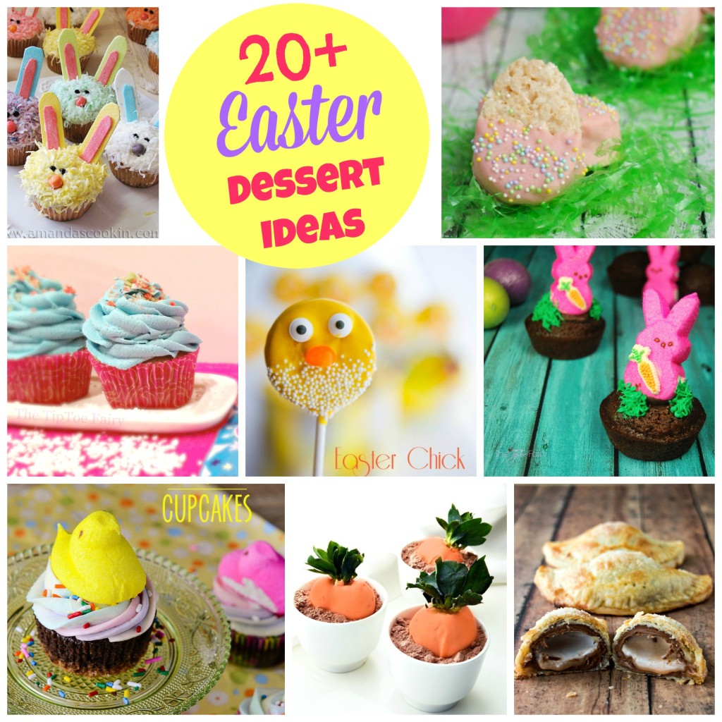 20+ Fun Easter Dessert Recipes | The TipToe Fairy