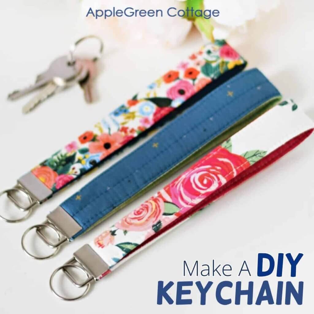 Fabric Keychain DIY