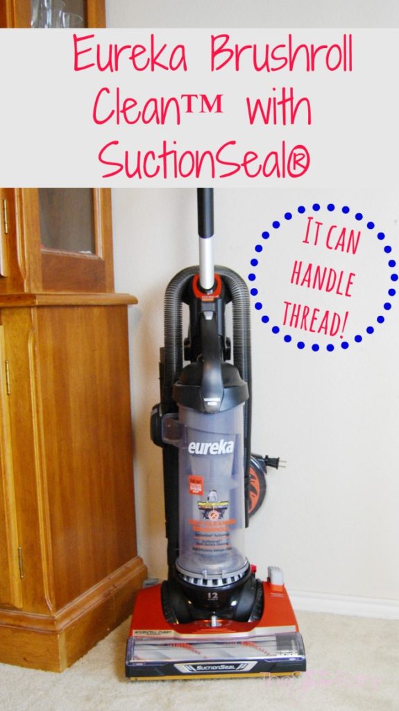 Will the thread monsters win against the Eureka Brushroll Clean™ with SuctionSeal®? Come see the epic battle!! | The TipToe Fairy #CleaningUntangled #ad #EurekaPower