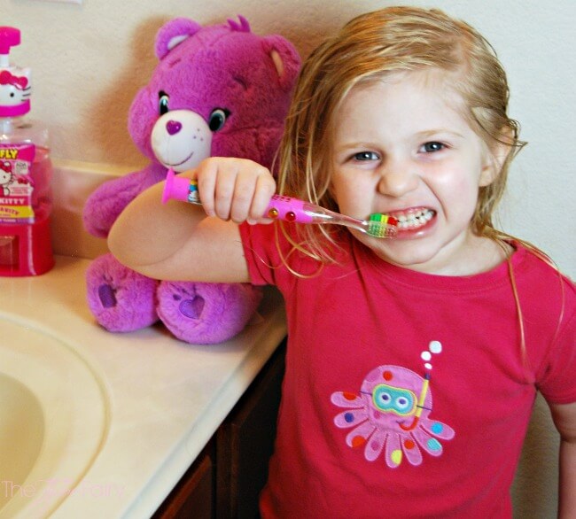 Get Your Kids Brushing with Firefly - Is brushing a hassle with your kids? Then, try Firefly interactive light up toothbrushes! | The TipToe Fairy #BrushBattle