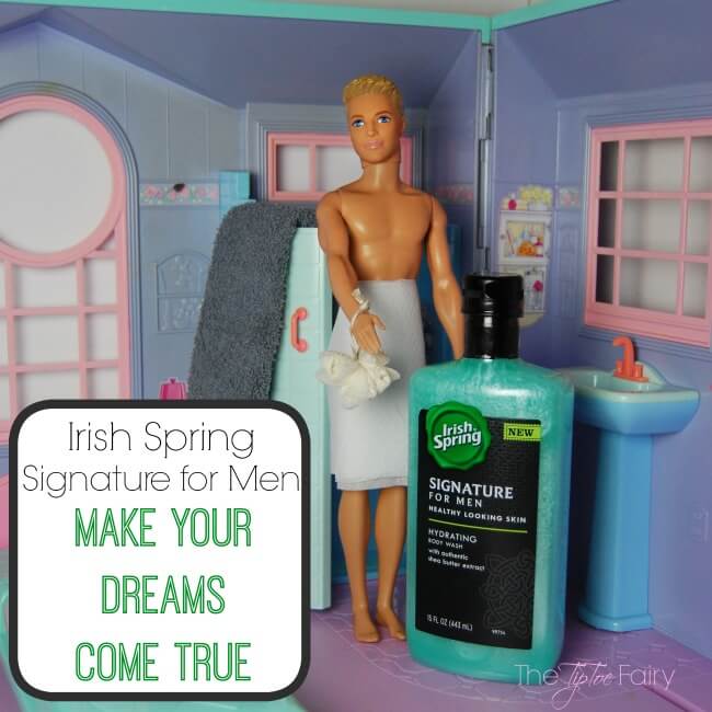 Irish Spring Signature - makes dreams come true for Ken! | The TipToe Fairy #MySignatureMove #ad