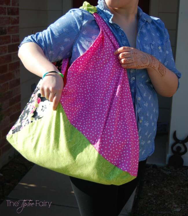 The Origami Bag - digital download pattern – Ariel Crochet Fiber Art