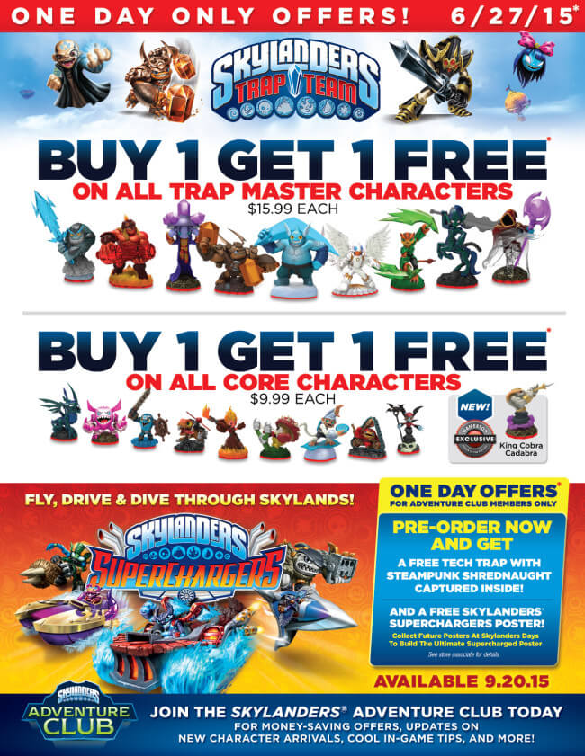 Skylanders DEALS at Gamestop with BUY 1 Get 1 FREE!! | The TipToe Fairy