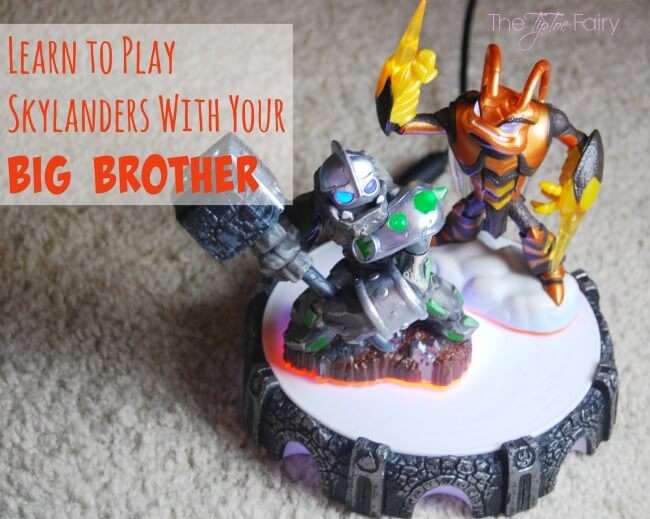 Teach Your Little Sister Video Games with Skylanders (ad) | The TipToe Fairy