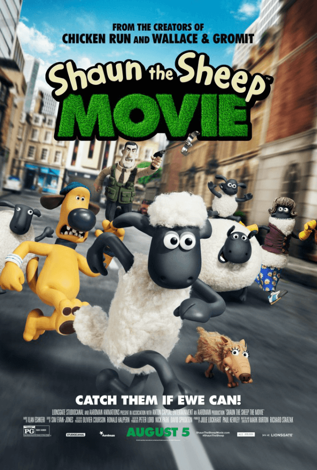 Shaun the Sheep Movie - coming August 5th to theaters! Come over to win a #ShauntheSheep prize pack! #IC #ad | The TipToe Fairy