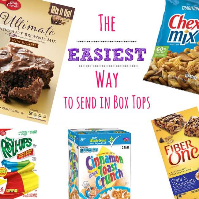 The EASIEST way to send in BoxTops! #BTFE #ad | The TipToe Fairy
