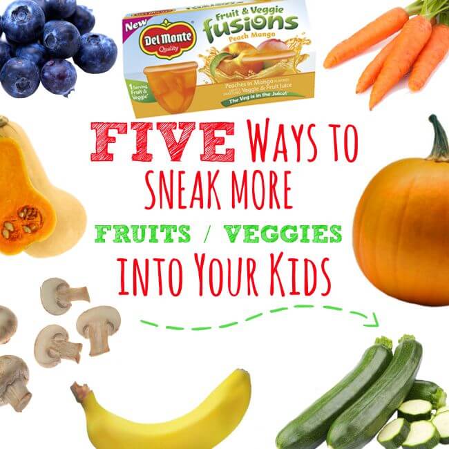 FIVE Ways to Sneak Fruits & Veggies into Your Kids @delmonte #SharetheSuper #ad | The TipToe Fairy