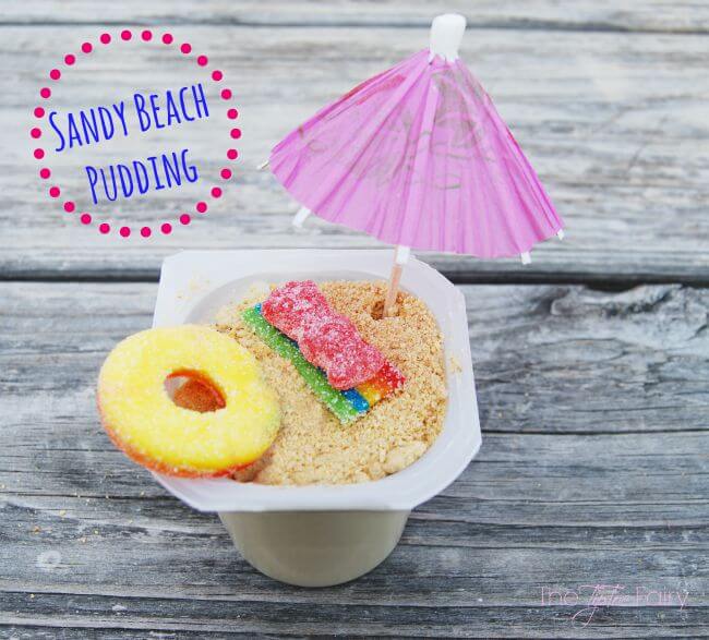 Summer Beach Pudding Cups