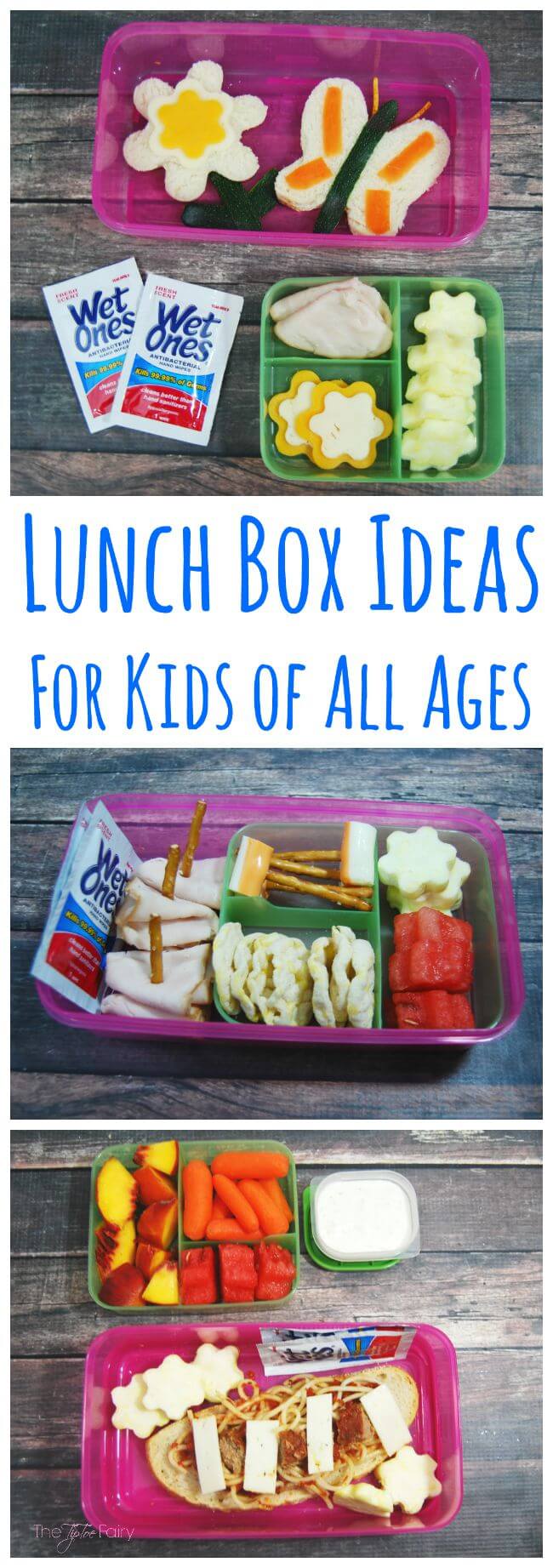 Lunch Box Ideas for Kids of All Ages #WishIHadAWetOnes #ad | The TipToe Fairy