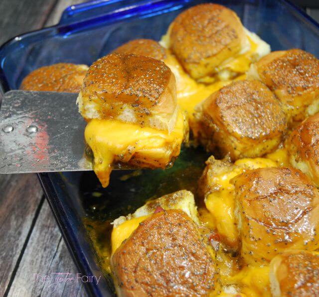 Hot & Cheesy Ham Sliders and Game Day Greats with Dr. Pepper® #ad | The TipToe Fairy