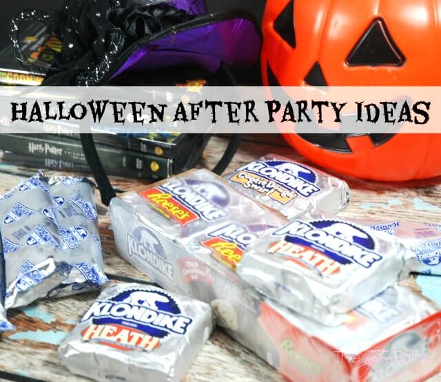 Halloween After Party Ideas - favorite scary kid friendly movies and more! #ad #KlondikeVariety #IC | The TipToe Fairy
