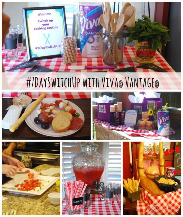 Five Kitchen Switch Up Ideas with Viva® Vantage® - 7DaySwitchUp AD | The TipToe Fairy