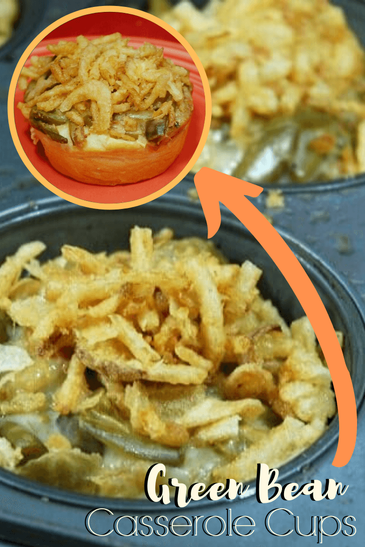 Green Bean Casserole Cups The TipToe Fairy