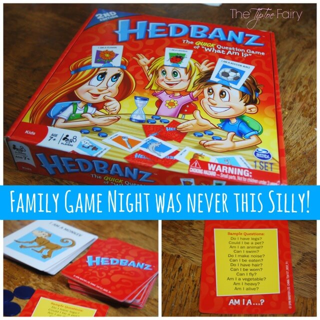 Have a family game night with #Hedbanz! #ad | The TipToe Fairy