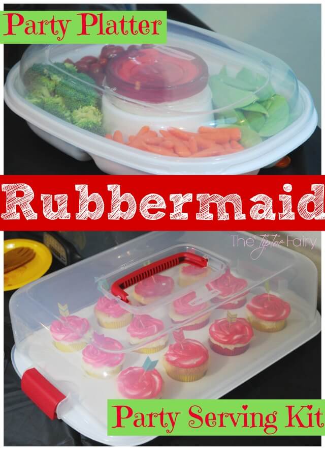 Rubbermaid Plastic Serving Dish & Platter Rubbermaid