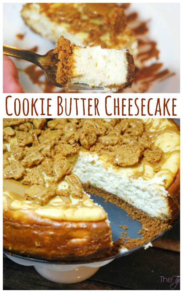 Cookie Butter Cheesecake  The TipToe Fairy