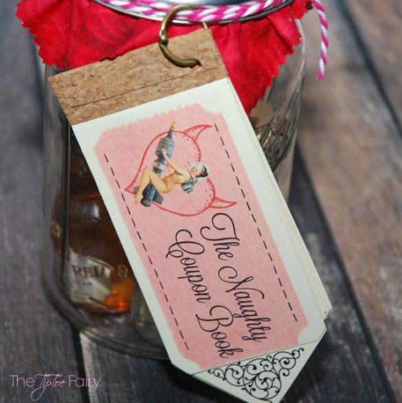 FREE Printable: DIY Naughty Coupon Book for Valentine's Day | The ...