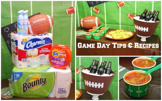 Find what you need for these #Recipes & #DIY @Walmart w #GameDayTraditions @ProcterGamble #food #craft #ad