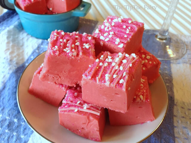 Sparkly Bubblegum Fudge