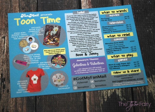 See my #review for FanMail's December Toon Time Box! #AD #geekgirl #nerdgirl 