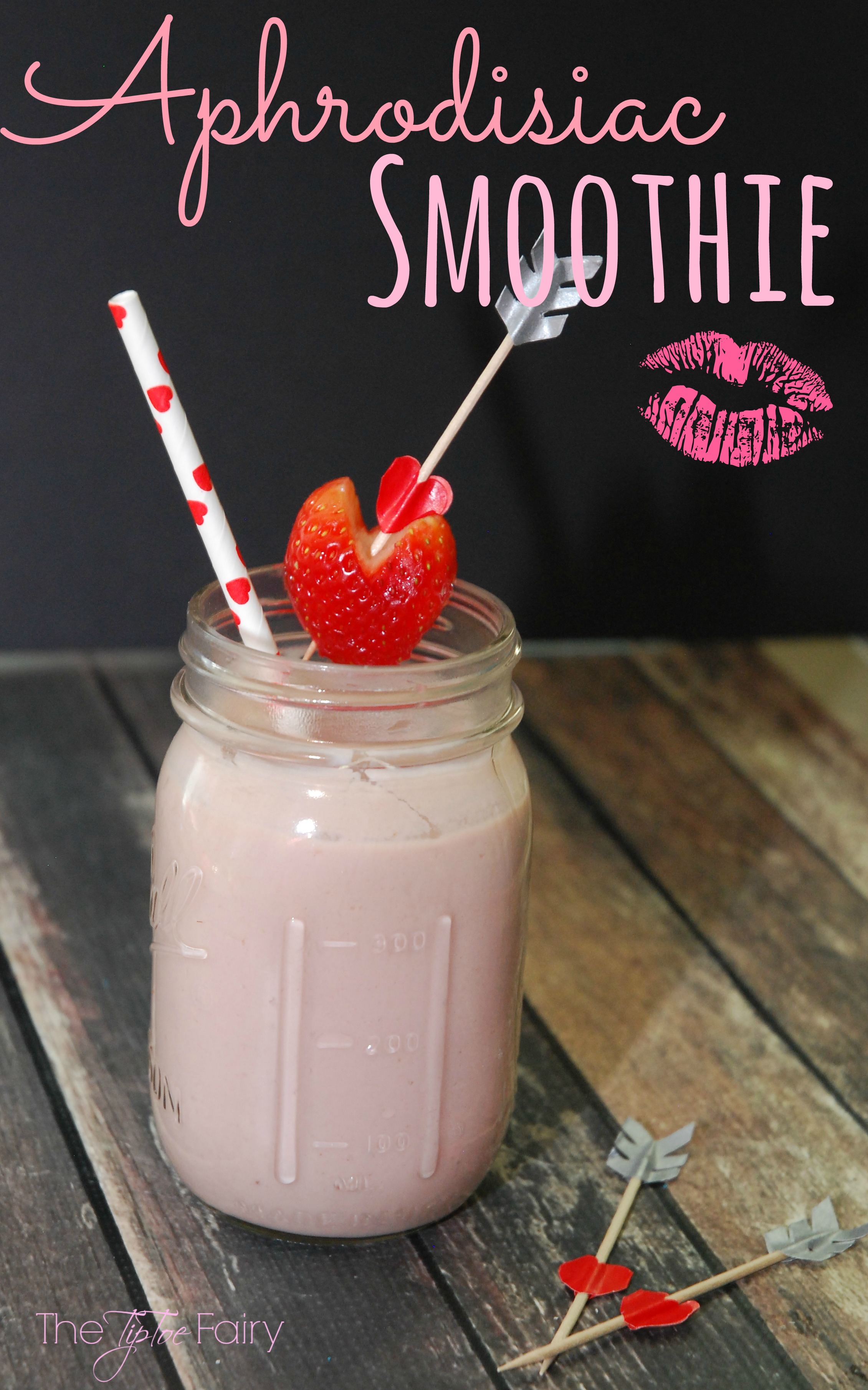 Make an Aphrodisiac #Smoothie for your #Love for #ValentinesDay #food #recipe #yum