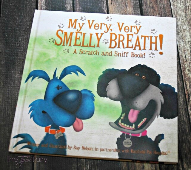 New scratch & sniff book for #kids about #pet dental health care!  @Banfield AD