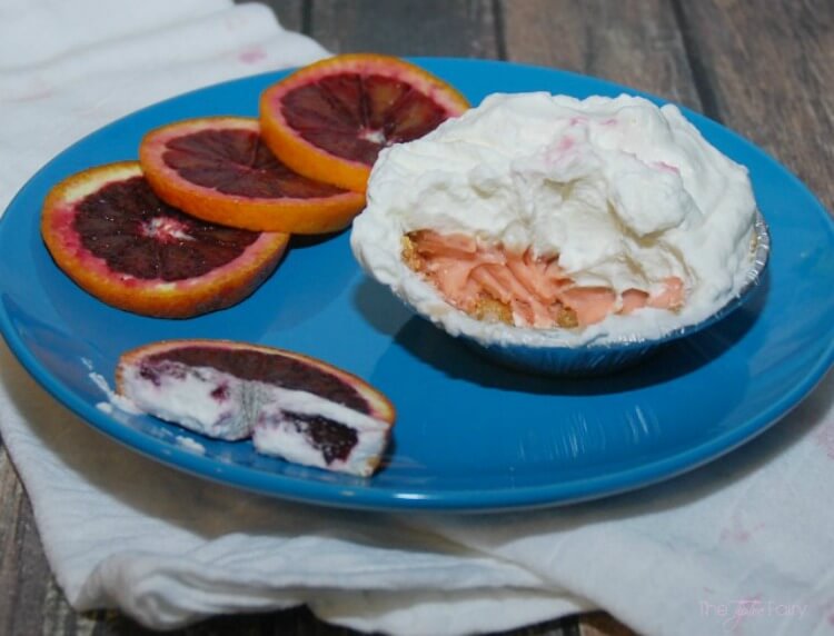 Blood Orange Pie - a perfect substitute for key lime #pie #SundaySupper #dessert