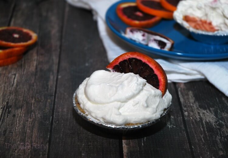 Blood Orange Pie - a perfect substitute for key lime #pie #SundaySupper #dessert