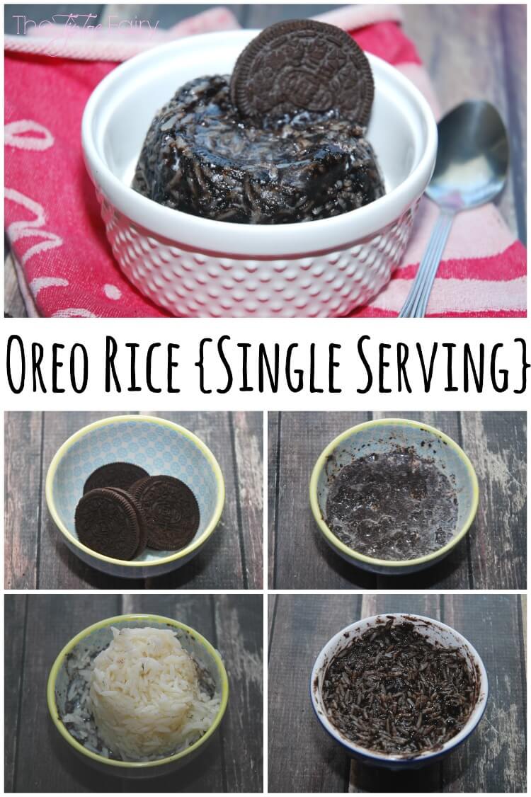 Oreo Rice for One! Takes just 3 minutes! #dessert #oreos #food #foodie #yum