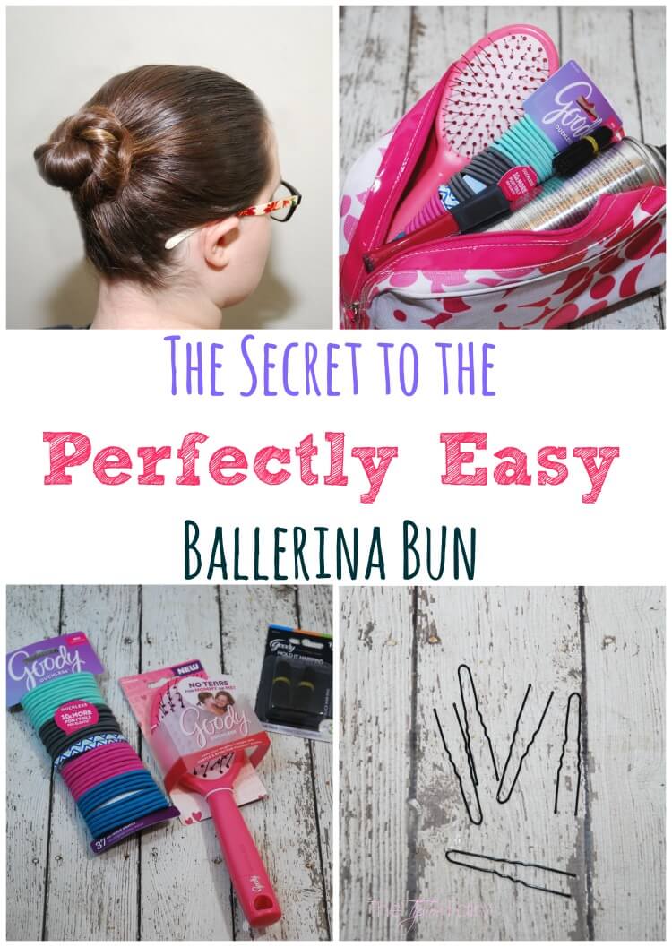 Learn My Secret to an Easy Ballerina Bun AD #GoodyStyle #hair #tutorial