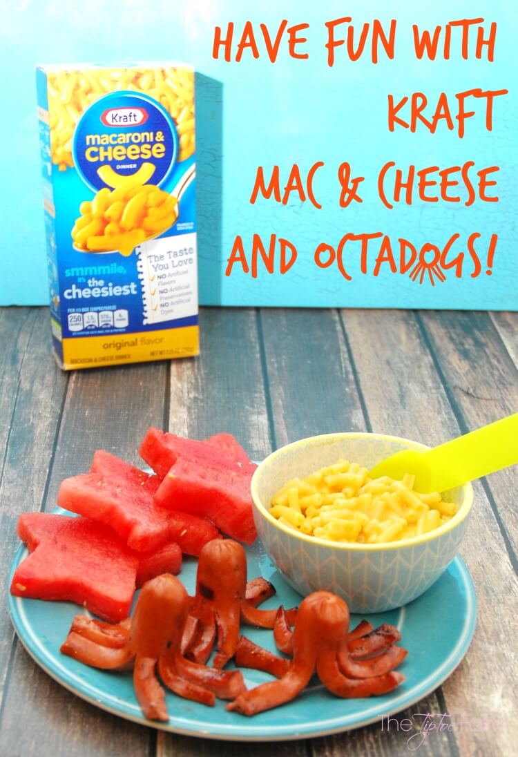 Have Fun w Kraft Mac & Cheese and Octadogs! #didntnotice #CG #ad #kids