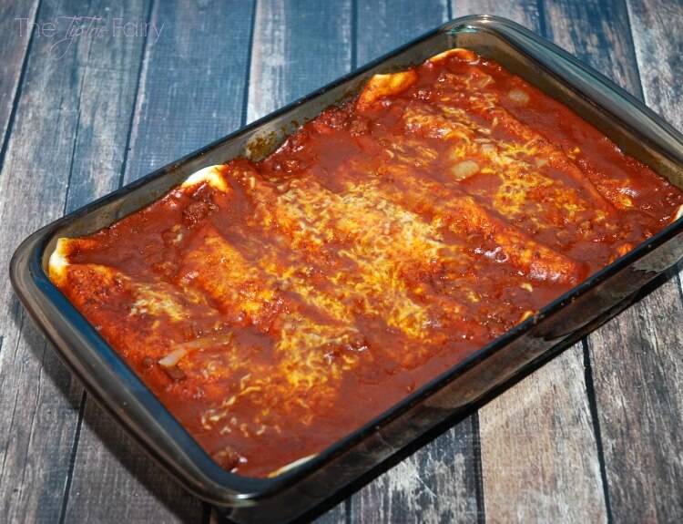 #YesYouCan make these easy Sloppy Joe Enchiladas in less than 30 min! #ad #food #yum