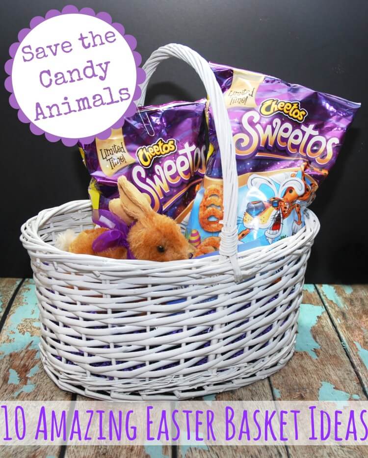 Save the candy animals! 10 Amazing #Easter Basket Ideas #Sweetos #spon