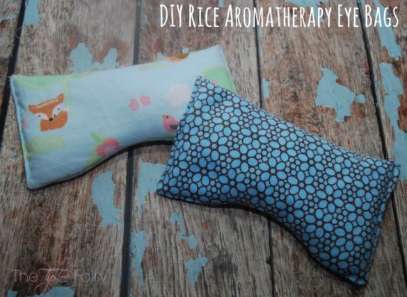 DIY Aromatherapy Rice Eye Bags &amp; 5 Ways to Get MORE Sleep | The TipToe ...