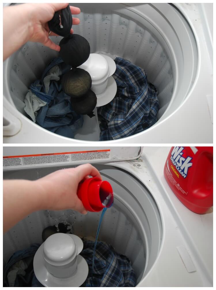 Add #DIY Wool Dryer Balls to your Laundry Routine! #Wisk60 #ad 