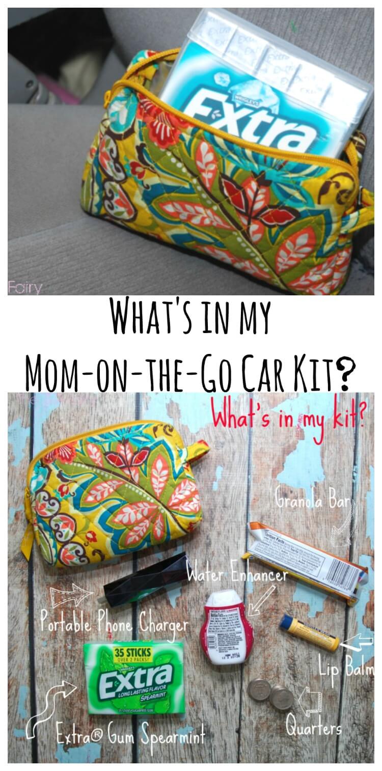 What do I keep in my Mom on the Go Car Kit? #ad #GIVEEXTRAGETEXTRA #Walmart #DIY #craft