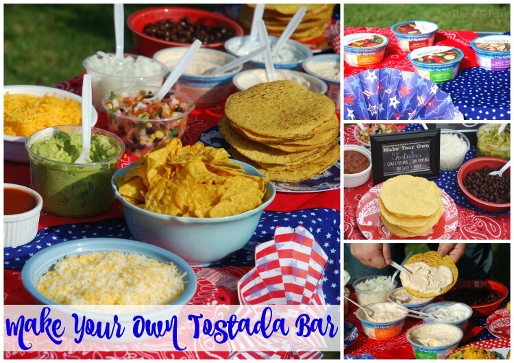 #DipIntoMeze w/ @Chobani with a Make Your Own Tostada Bar this weekend! #ad #party