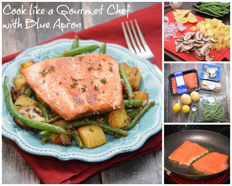 Cook like a Gourmet Chef w/ Blue Apron! #AD #foodie #food