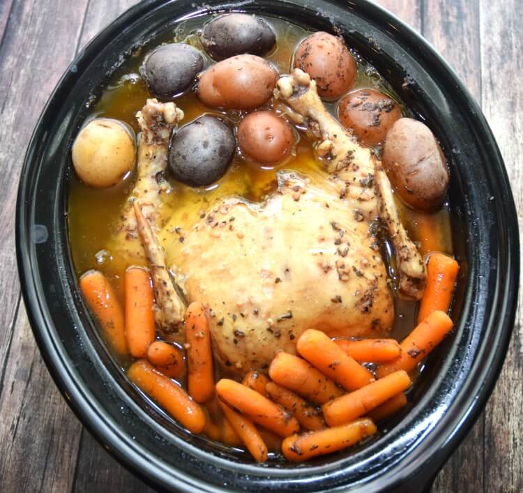 Make this #slowcooker meal and get the #PowerfulFusionClean w/ Palmolive® to clean the dishes! #ad
